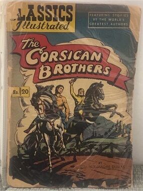 Classics Illustrated The Corsican Brothers #20